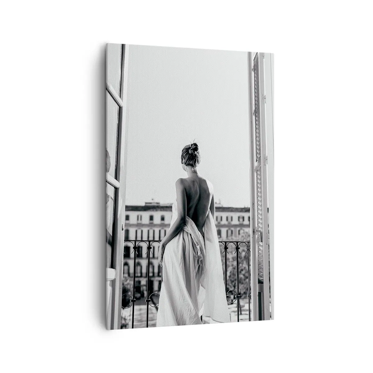 Schilderen op canvas - De zintuigen wakker maken - 80x120 cm