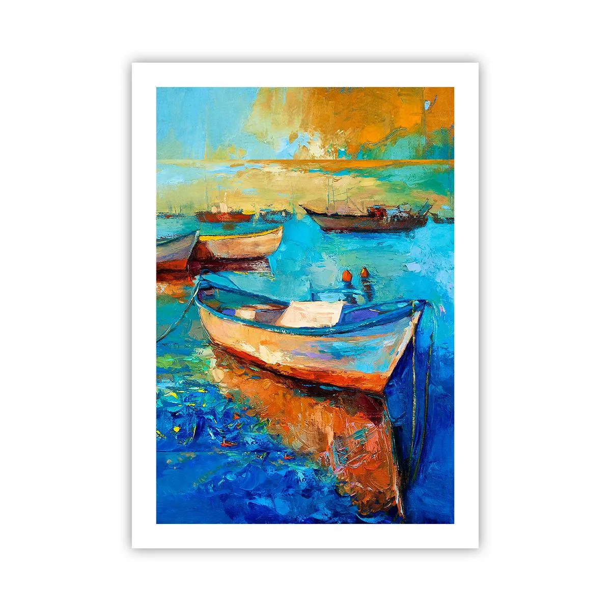 Poster - In de zuidelijke baai - 50x70 cm