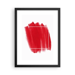 Poster in een zwarte lijst - Uit het frame - 30x40 cm
