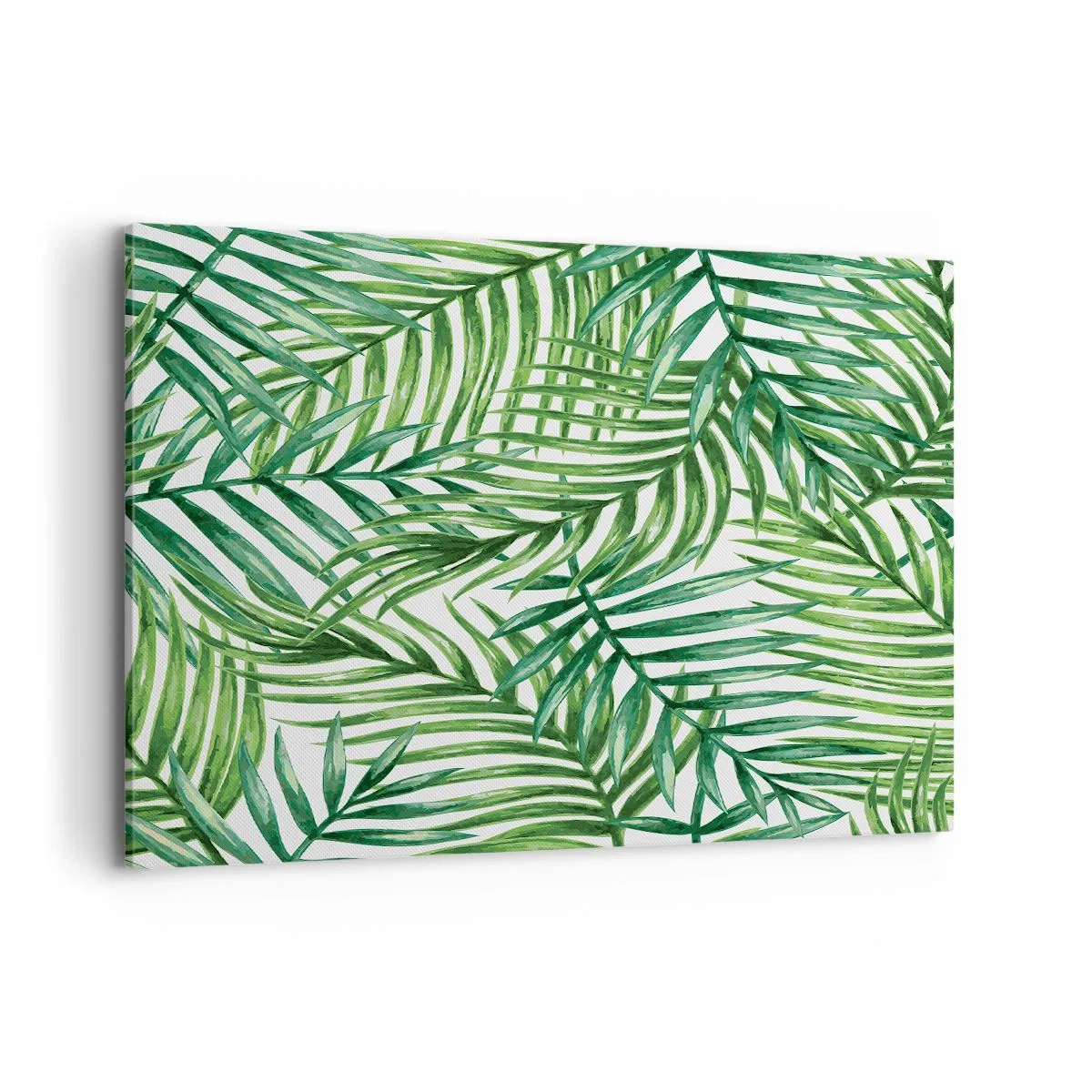 Schilderen op canvas - Onder de groene luifel - 100x70 cm