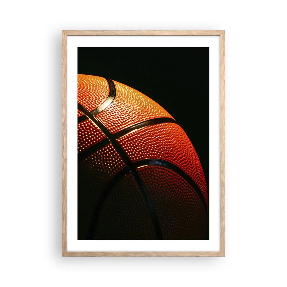 Een poster in een licht eiken lijst - Mooi als een planeet - 50x70 cm