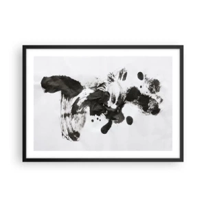 Poster in een zwarte lijst - Is er een methode voor de waanzin? - 70x50 cm