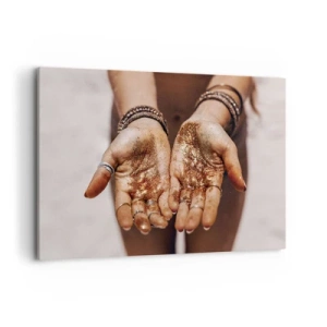 Schilderen op canvas - Een cadeau voor jou - 120x80 cm