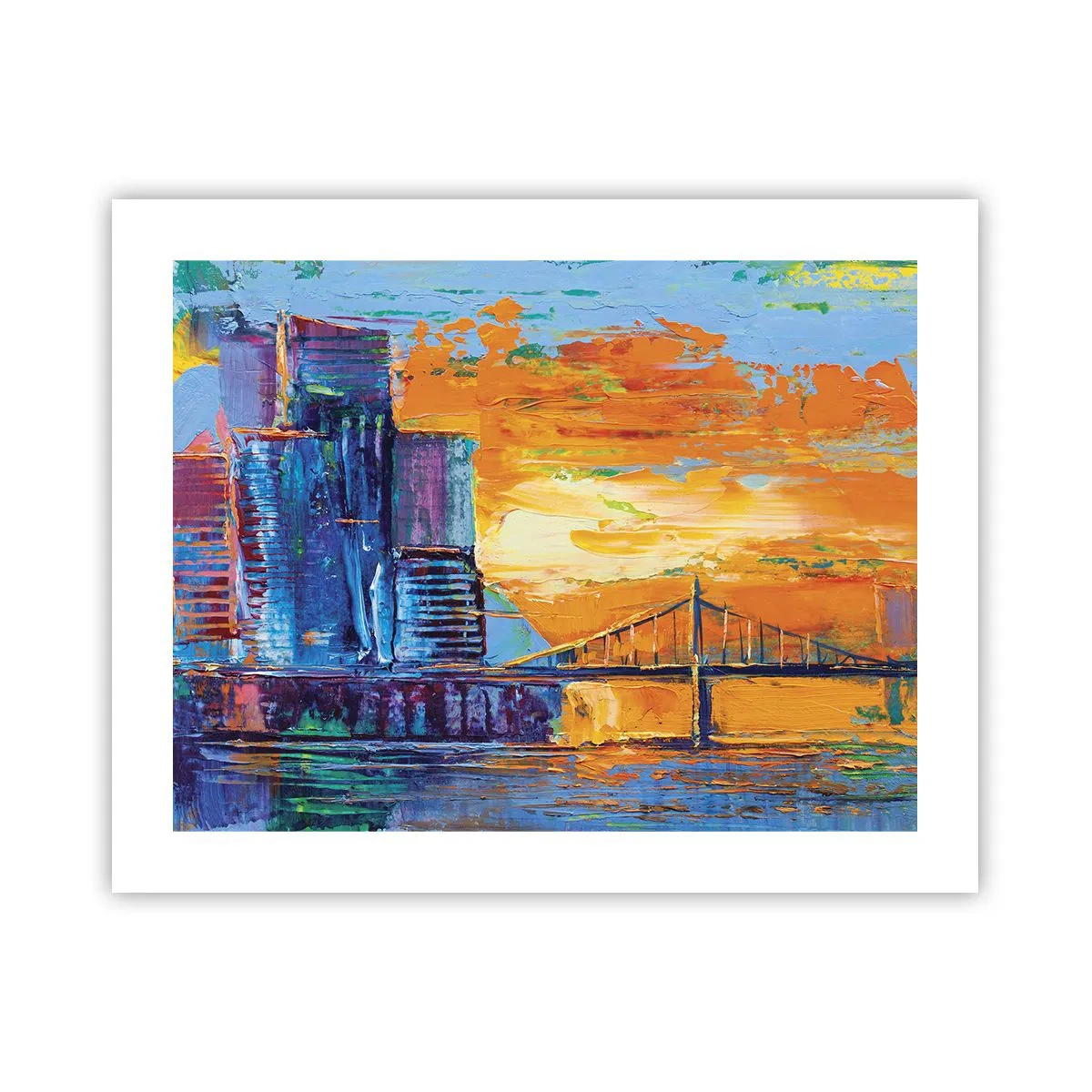 Poster - Cultuur en natuur - 50x40 cm