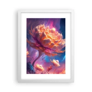 Poster in een witte lijst - Andere wereld - 30x40 cm