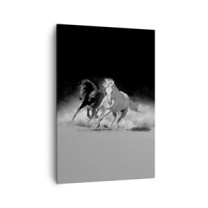Schilderen op canvas - Vrijheidsgalop - 70x100 cm