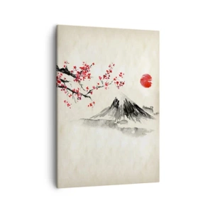 Schilderen op canvas - Houd van Japan - 50x70 cm