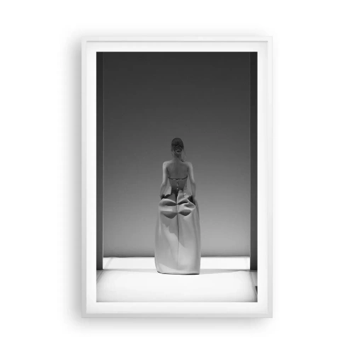 Poster in een witte lijst - Verfijnde eenvoud - 61x91 cm