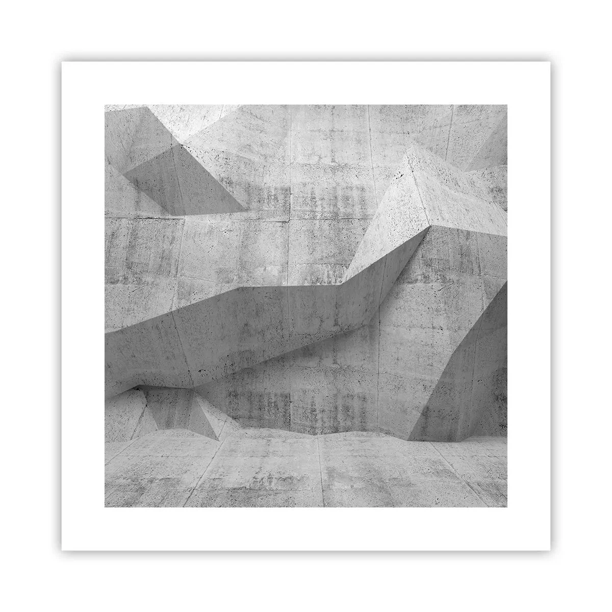 Poster - Een echte uitdaging - 40x40 cm