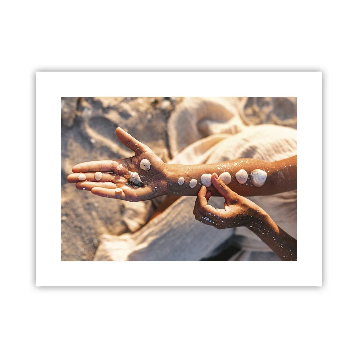 Poster - Schoonheid binnen handbereik - 40x30 cm