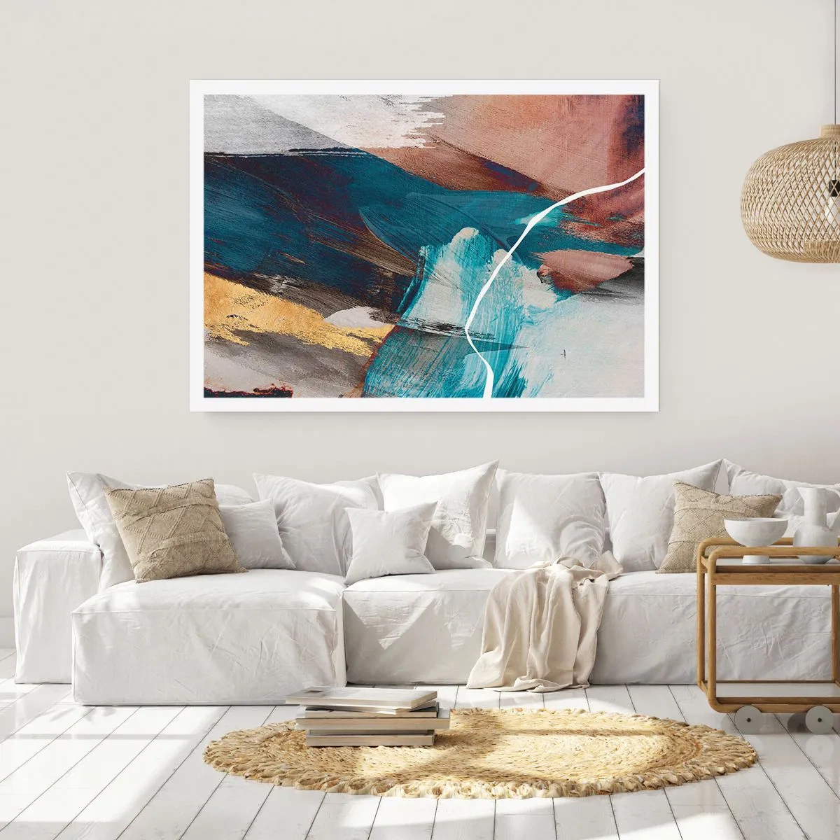 Poster - Met panache en energie - 100x70 cm