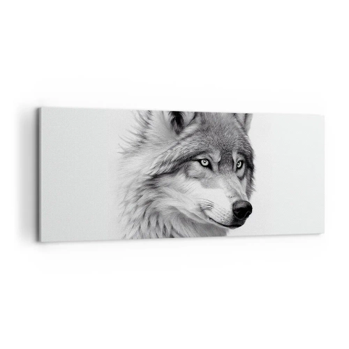 Schilderen op canvas - Alfa – zonder twijfel - 100x40 cm