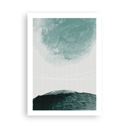 Poster - Ontmoeting met de mist - 50x70 cm