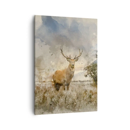 Schilderen op canvas - Waardigheid - kracht - waardigheid - 50x70 cm