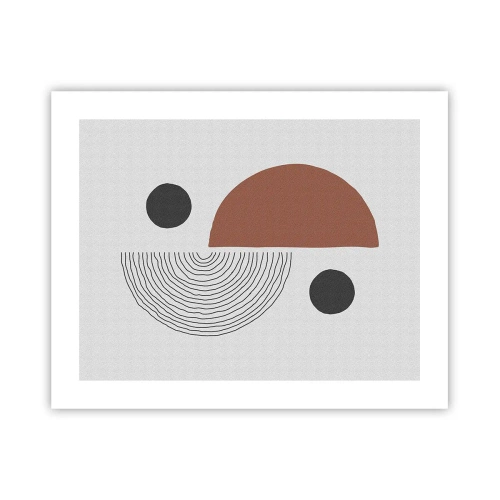 Poster - Perfectie van het wiel - 50x40 cm
