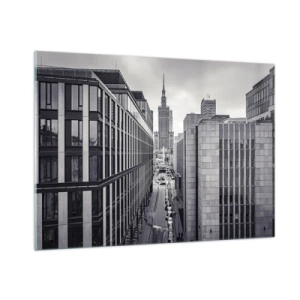 Schilderen op glas - Warschau vallei - 100x70 cm