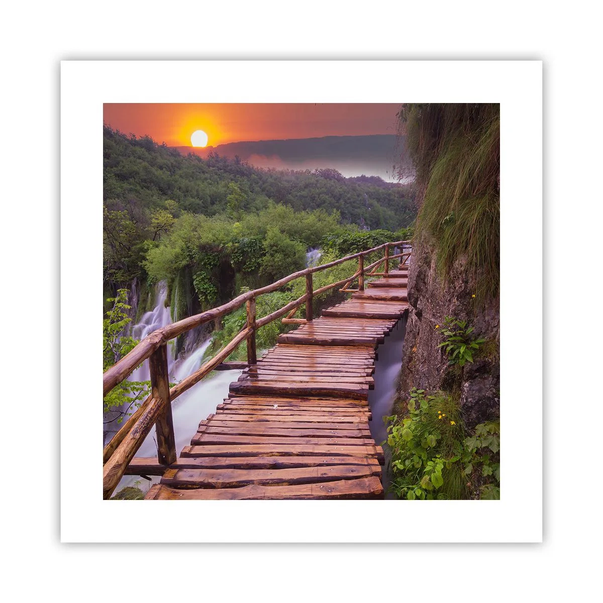 Poster - Ongelooflijke schoonheid - 40x40 cm