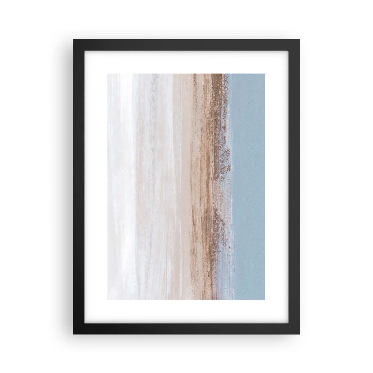 Poster in een zwarte lijst - Dubbelzinnig landschap - 30x40 cm