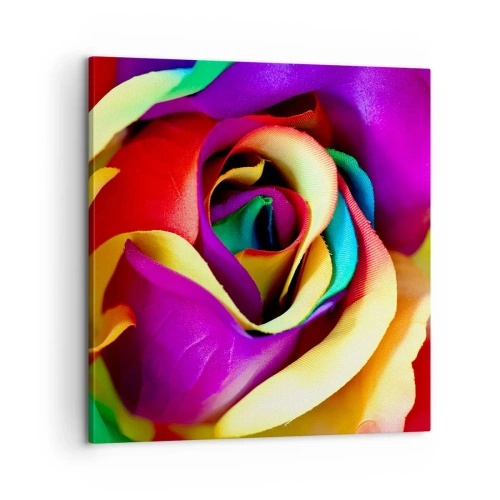 Schilderen op canvas - Het is onmogelijk - 60x60 cm