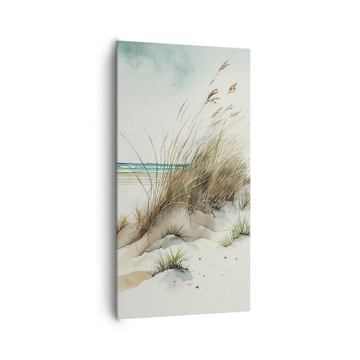Schilderen op canvas - Bedekt met zand - 65x120 cm