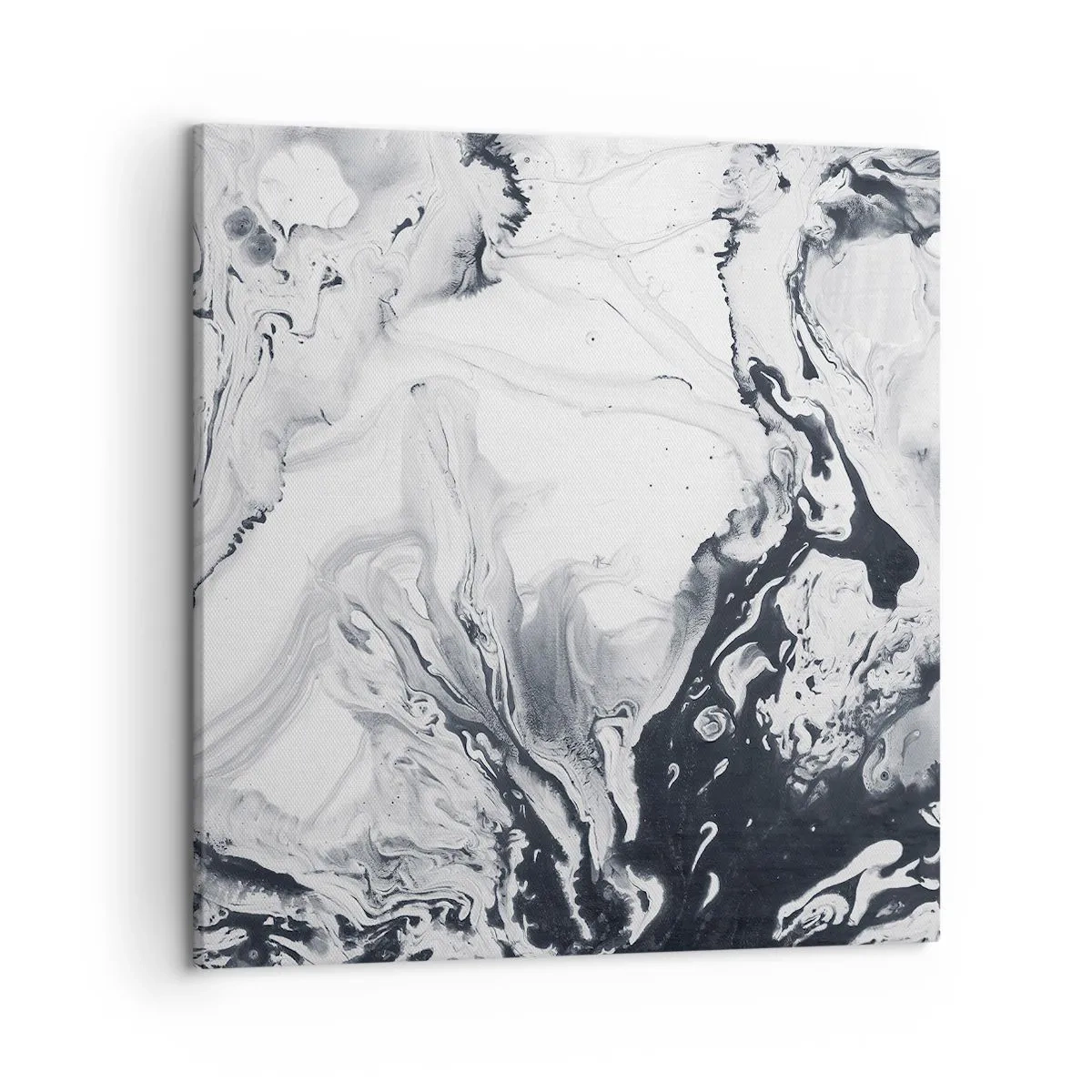 Schilderen op canvas - Het binnenste van de aarde - 50x50 cm