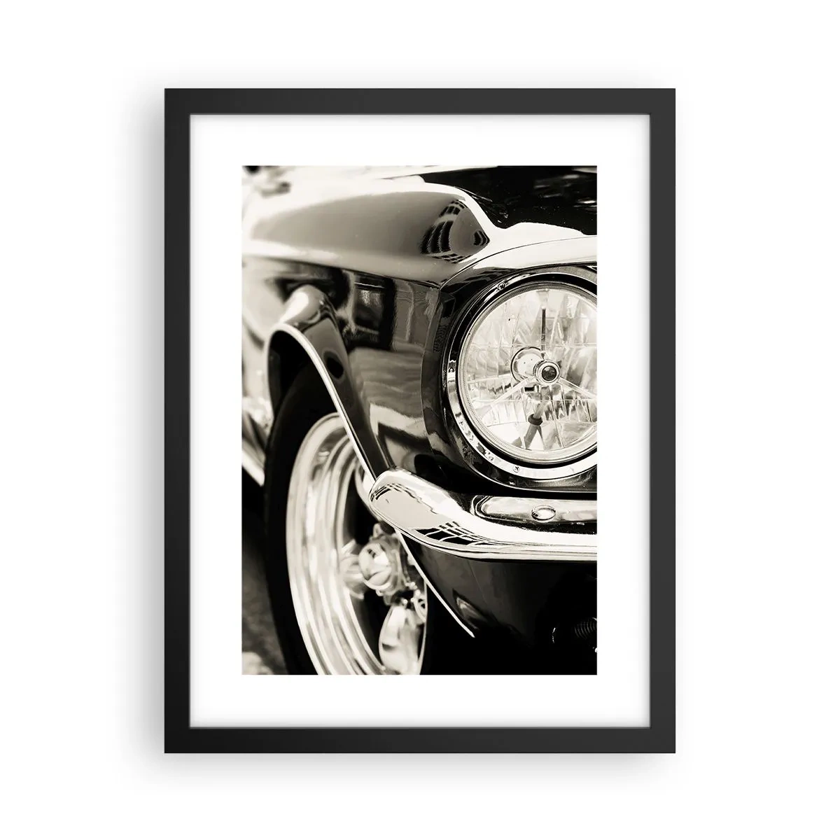 Poster in een zwarte lijst - Permanente glans - 30x40 cm