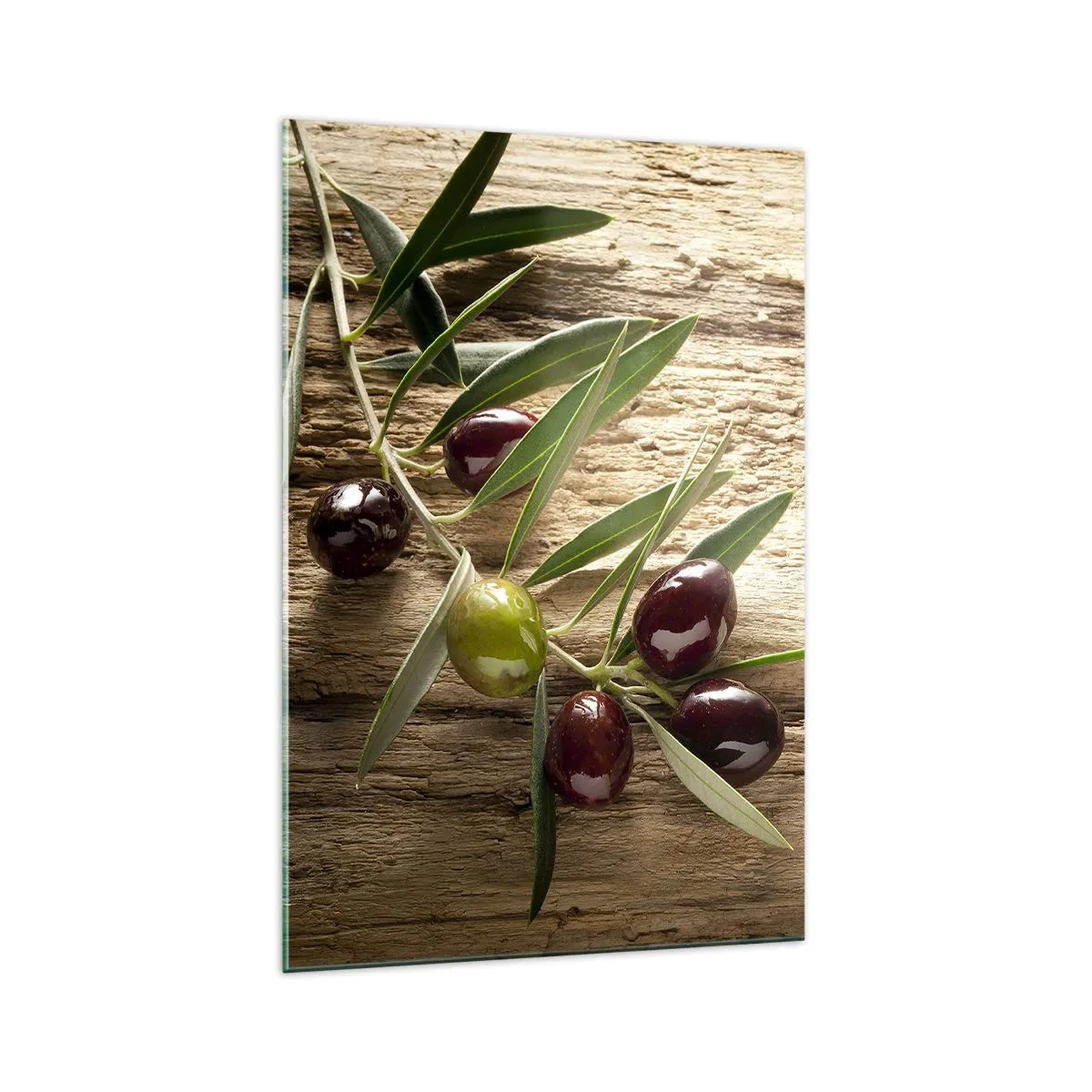 Schilderen op glas - Rechtstreeks uit de natuur - 70x100 cm