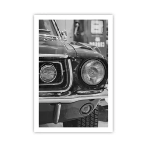 Poster - Hard rijden - 61x91 cm