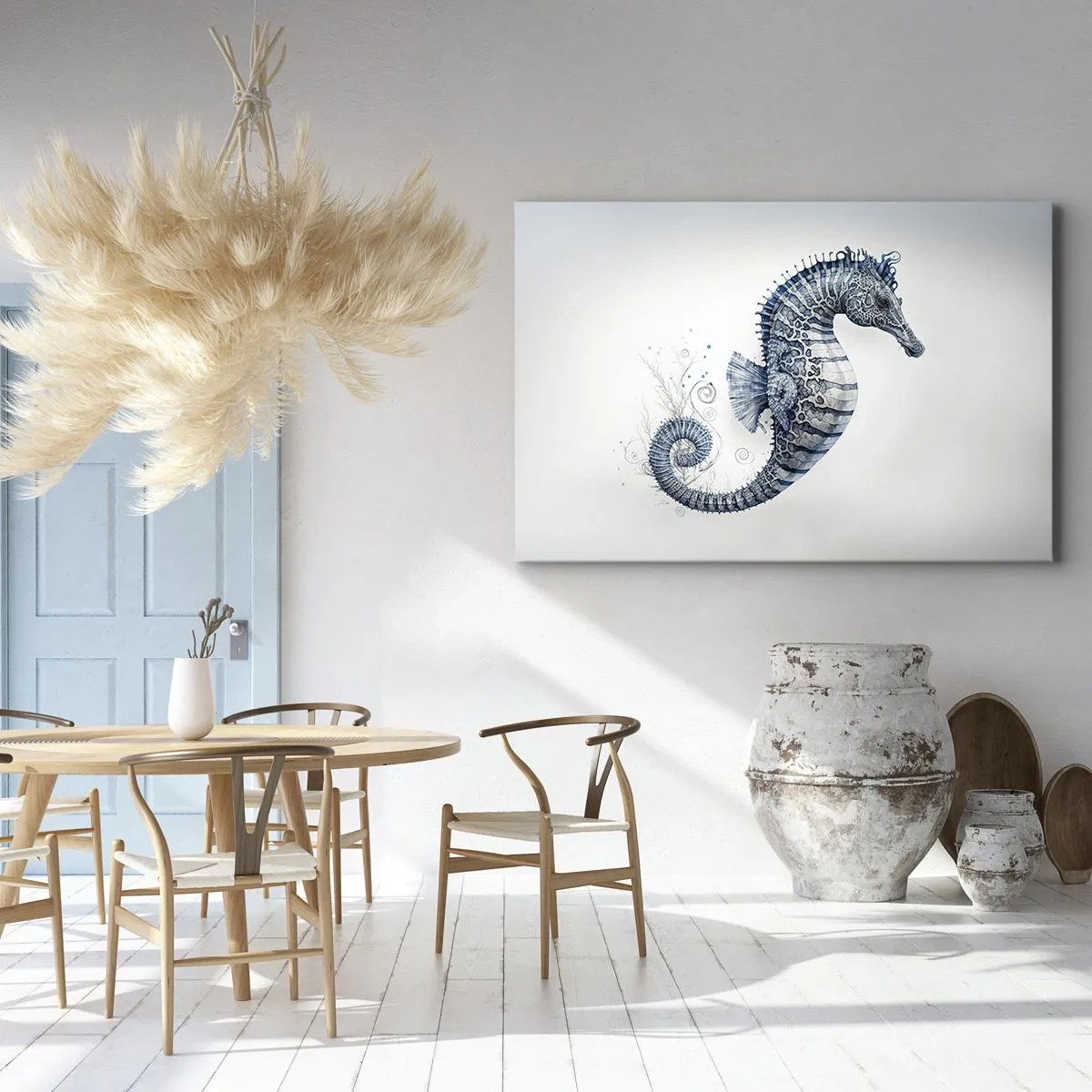 Schilderen op canvas - Een subtiele grap van de natuur - 120x80 cm