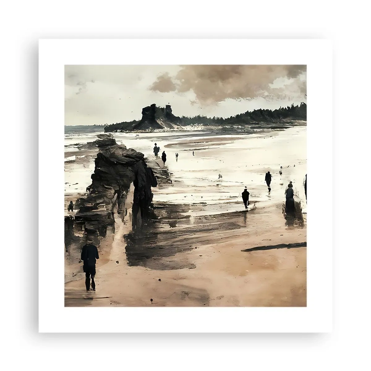 Poster - Opgeroepen - 40x40 cm