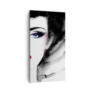 Schilderen op canvas - Hij duwt terug en roept - 55x100 cm