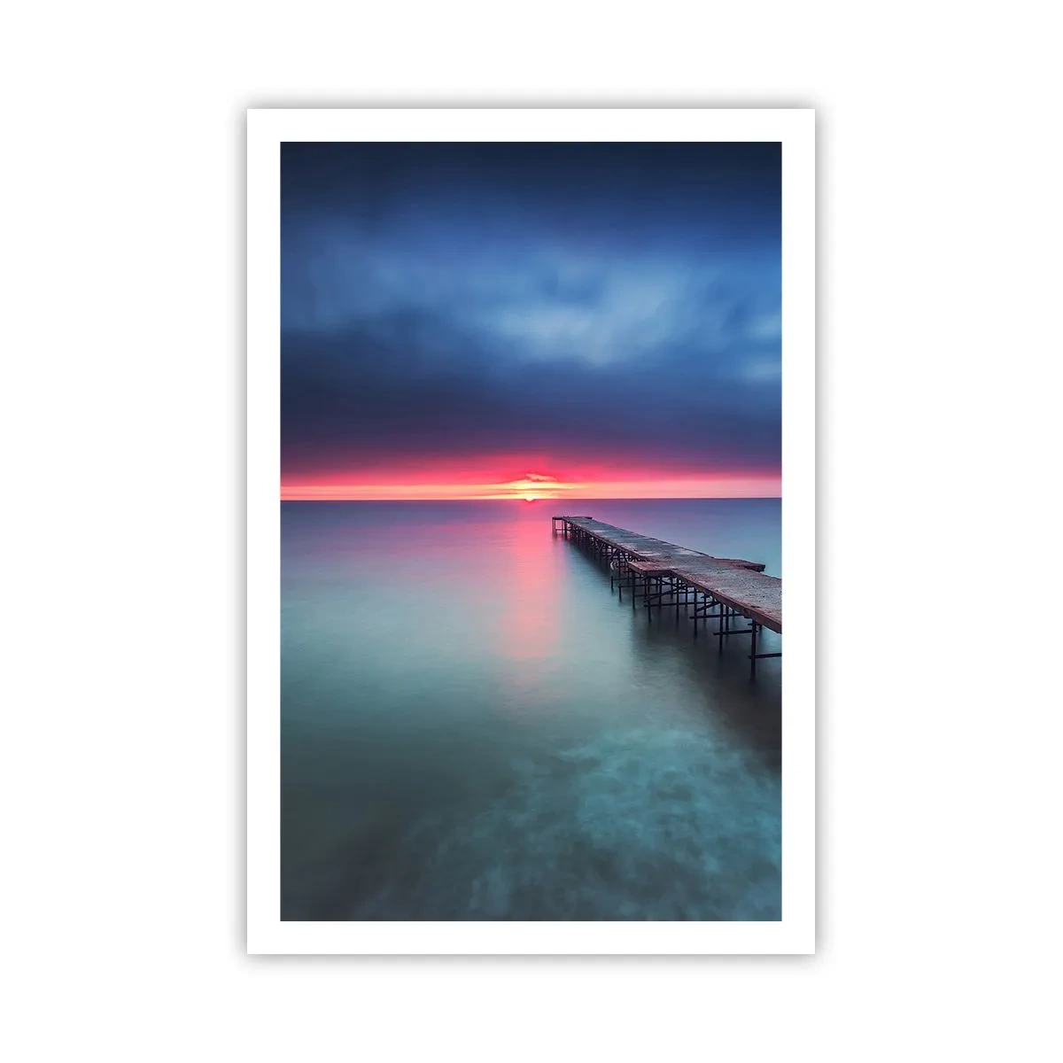 Poster - Tussen hemel en aarde - 61x91 cm