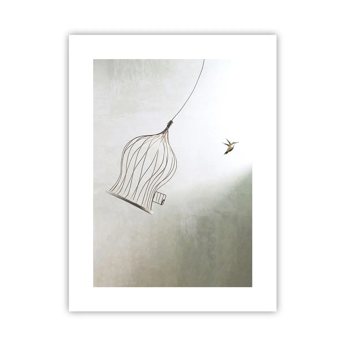 Poster - In je element - 30x40 cm