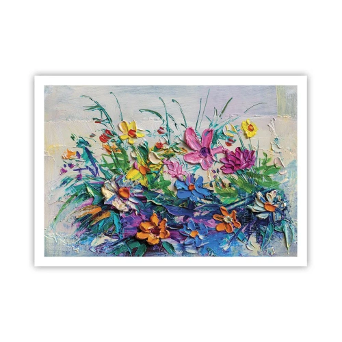 Poster - Helemaal geen stilleven - 100x70 cm