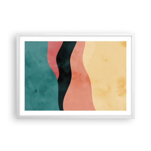 Poster in een witte lijst - Conforme non-conformiteit - 70x50 cm