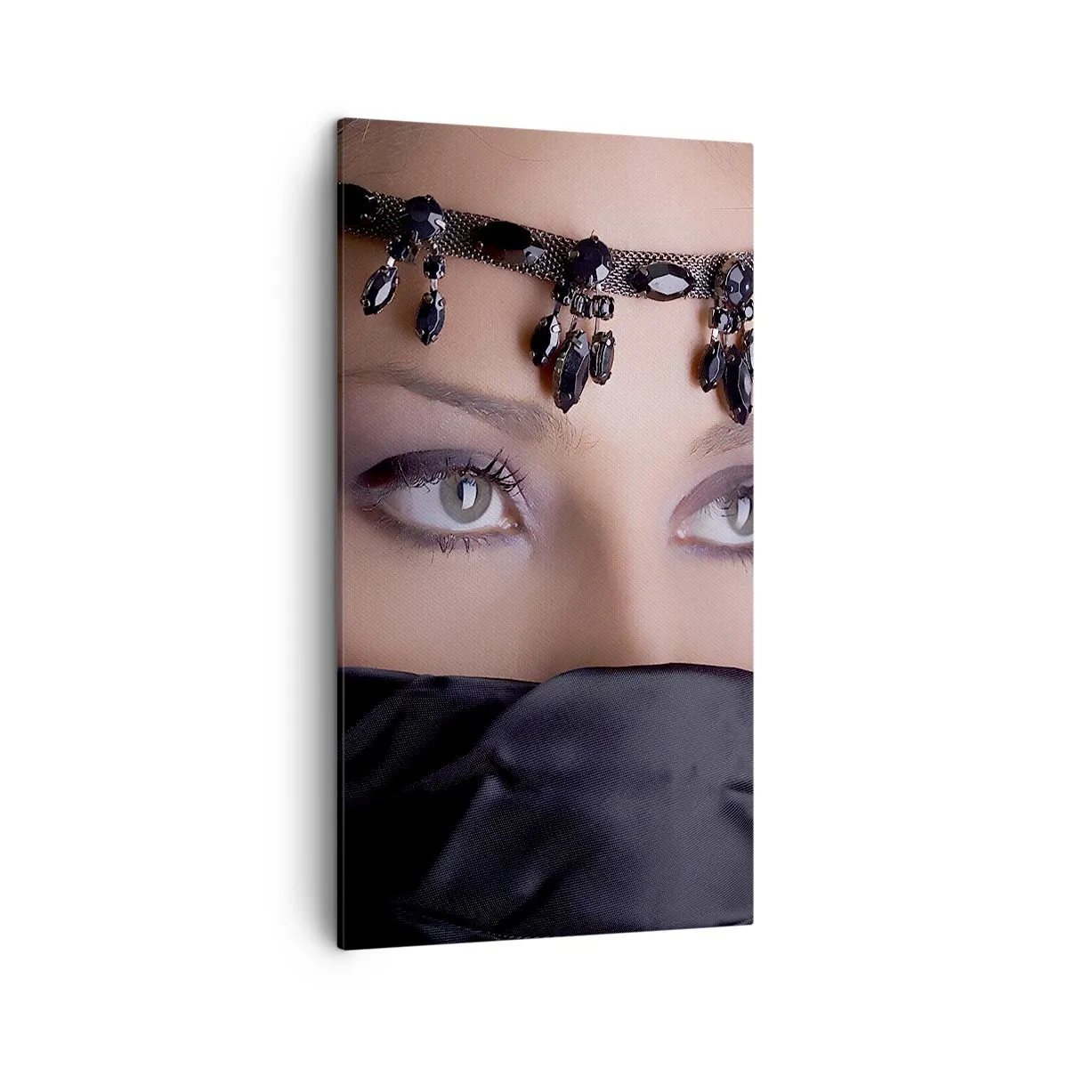 Schilderen op canvas - Oosters verleidelijk mysterie - 45x80 cm