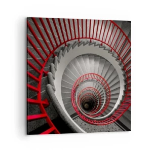 Schilderen op canvas - Architectuur plezier - 60x60 cm