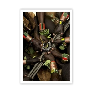 Poster - Wij zijn samen - 70x100 cm