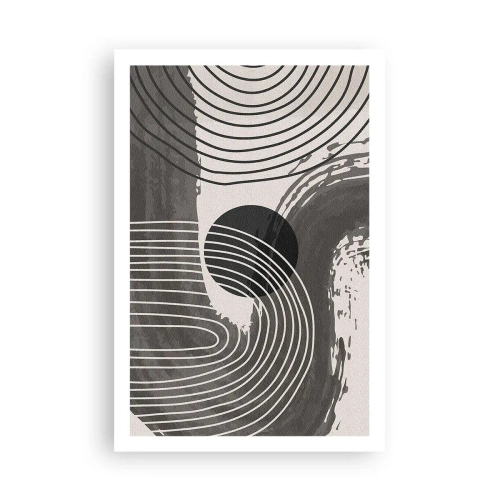 Poster - Het ovaal wint - 61x91 cm