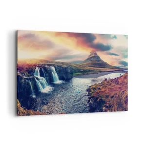 Schilderen op canvas - In de majesteit van de natuur - 120x80 cm