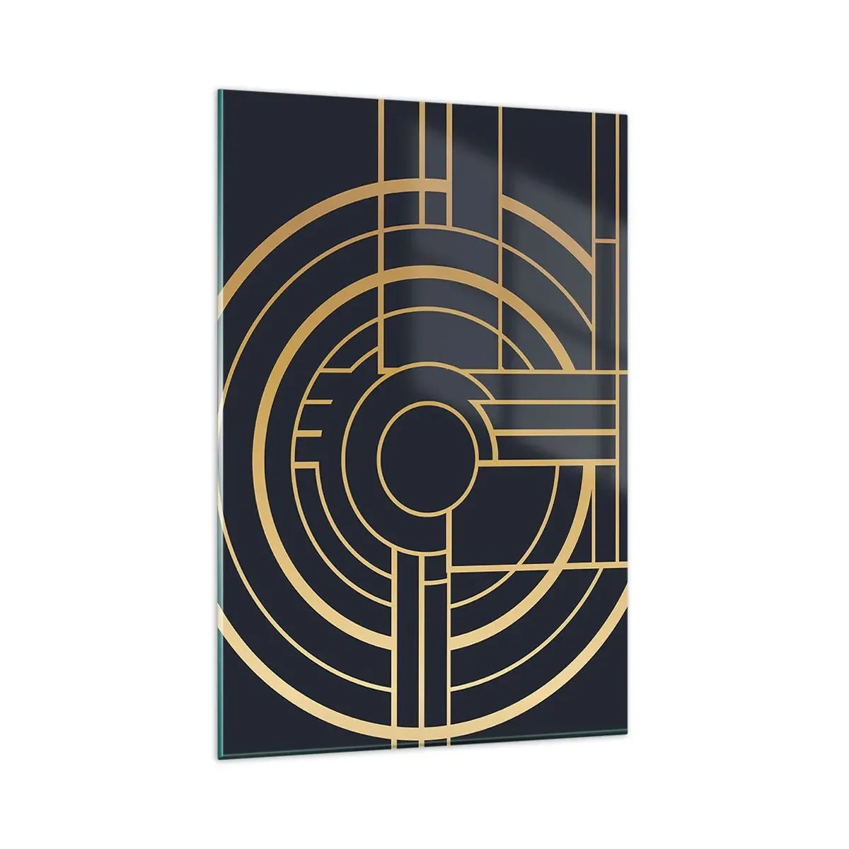 Schilderen op glas - Draaien van dingen - 80x120 cm