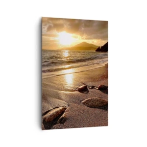 Schilderen op canvas - Volg de zon naar de heuvels - 80x120 cm