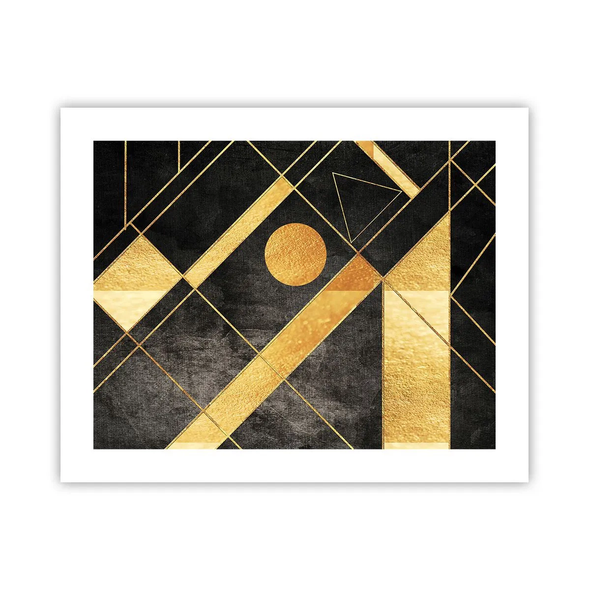 Poster - De zon van de woestijn - 50x40 cm
