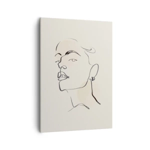 Schilderen op canvas - Een trotse blik - 50x70 cm