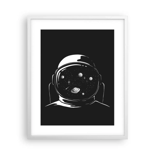 Poster in een witte lijst - Mooi uitzicht - 40x50 cm