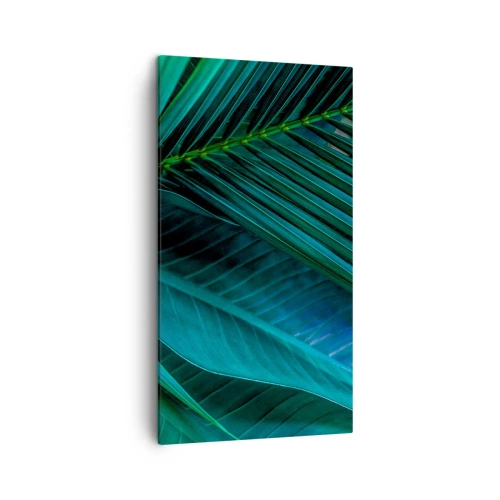 Schilderen op canvas - De anatomie van groen - 45x80 cm