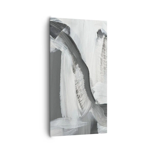 Schilderen op canvas - Een beslissende beweging - 65x120 cm