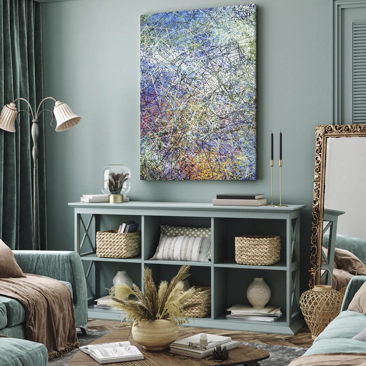 Schilderen op canvas - Het is niet zo eenvoudig - 50x70 cm