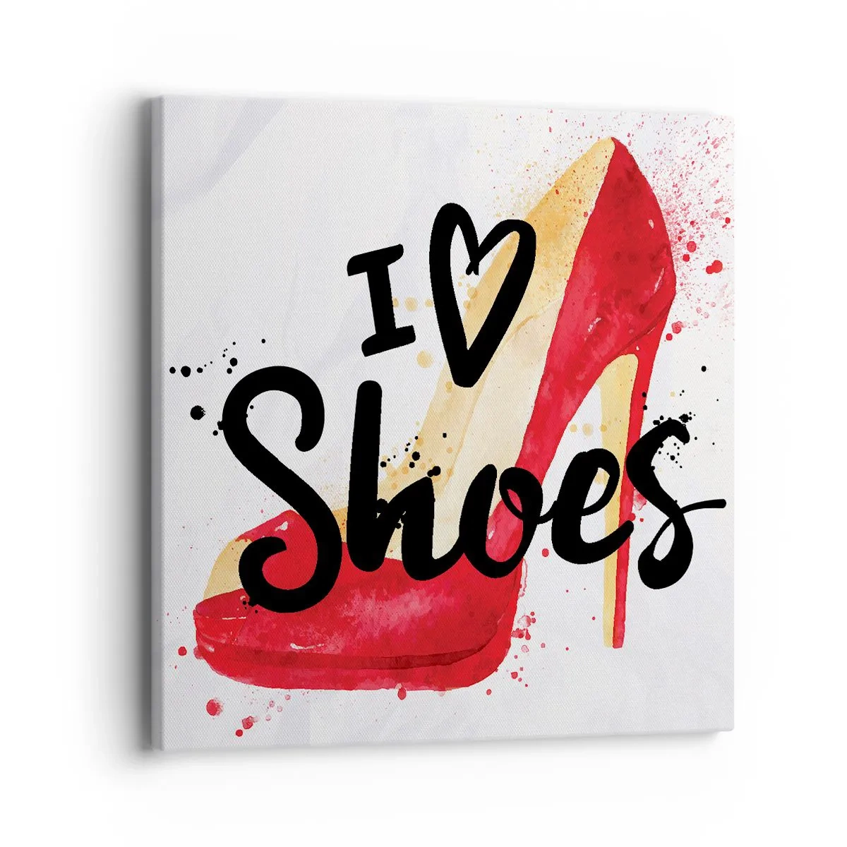 Schilderen op canvas - Liefde heeft vele namen - 40x40 cm