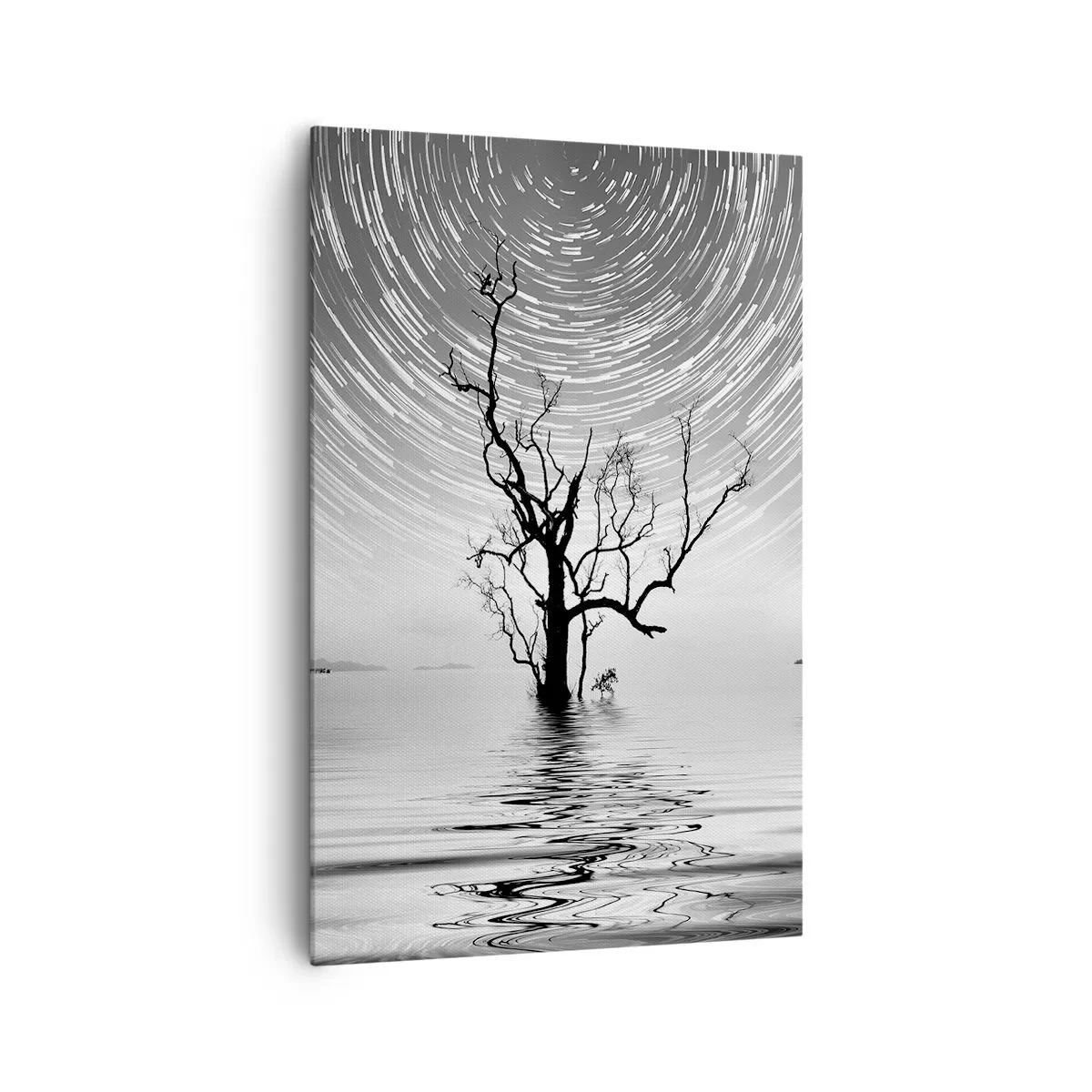 Schilderen op canvas - Een symfonie van de natuur - 80x120 cm